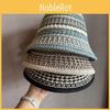 Brim Women Wide Woven Fisherman Hat With Polyester Material For Gift Summer