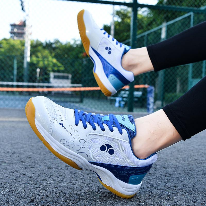 Adolescent Adult High-quality Shock Absorption Anti-skid Wear-resistant Fashionable Outdoor Badminton Shoes Tennis Shoes Sports Shoes