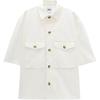 Loose Fit Pocket Detail Shirt Jacket Men Jackets Off-White 4656707-251