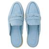ZARA Comfortable Minimalist Anti-Rubbing Open-Toe Slippers Women slippers Blue 5817210017