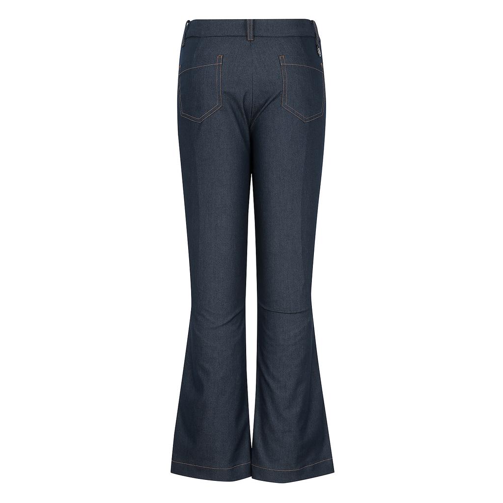 SUPERIOR Women'S Denim-Like Boots Pants Deep Blue (Iw0Esl10348)