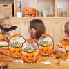 10PCHalloween Portable Pumpkin Candy Bag  Vest Bag Packaging Bag Food Bag  Festival Party Gift Packaging Bag