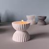 Funnel Silicone Stand Mould For Epoxy Resin Tealight Holder Decoration