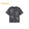 Camiseta de Manga Corta con Estampado de Doraemon para Niños Balabala