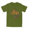 DM Dice Master Guide DnD Merch Shirt for Unisex Women Dungeon Dragon Game Amazing Cotton Printed Tee
