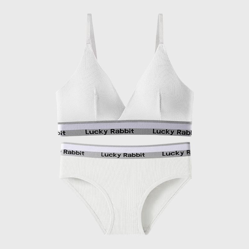 Women's Pure Cotton Sports Wrap Top - Sexy, Wire-Free Bra with Beautiful Back - Comfortable & Breathable