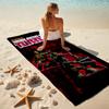 1Pc Nighttime Safety Gear Beach Towel Microfiber Beach Towel Thin Absorbent For Beach Swimming Yoga Bath Sports 0917137