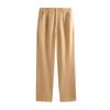 Women's High-Waist Slimming Cropped Straight-Leg Casual Pants