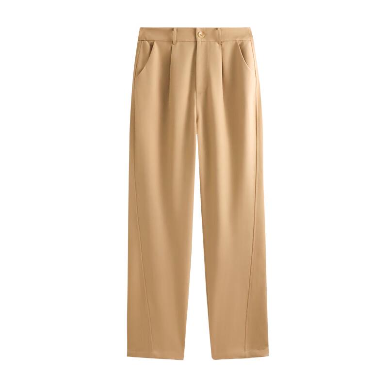 Women's High-Waist Slimming Cropped Straight-Leg Casual Pants