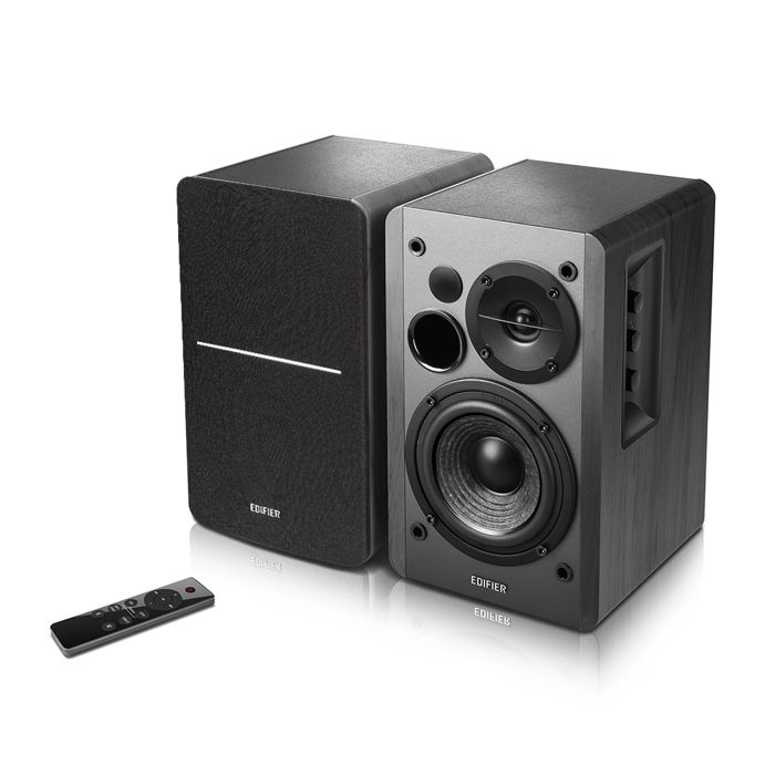 Regallautsprecher Edifier R1280DBs 42W Bluetooth 5.0 Schwarz - RCA/Optisch/Koaxial