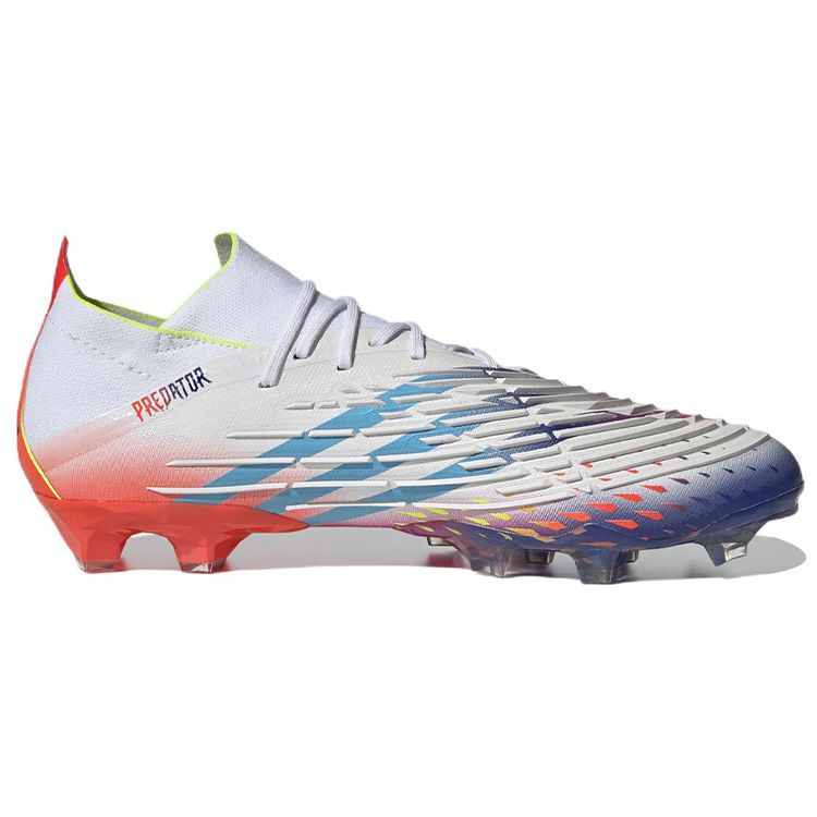 Adidas Predator Edge.1 Round Head Comfortable AG (Rubber Short Studs) Non-Slip Wear-Resistant Breathable Fit Soccer Shoes Men Soccer Shoes GZ6107