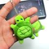 Plush Pendant with Fresh Style Graduation Gift for Students Green Turtle Pendant