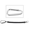 2pcs/lot Anti-lost Spiral Spring Coil Lanyard Rope Scuba Diving Spearfishing