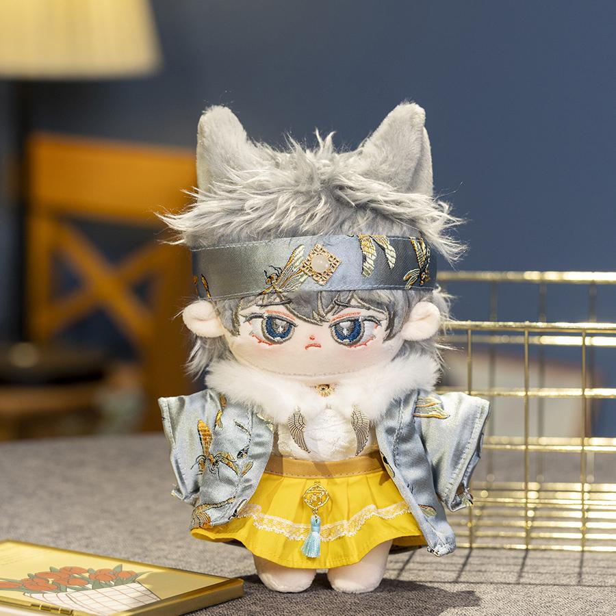 14 Styles Cute Plush Cotton Doll Stuffed Super Star Figure Idol Yibo Dolls Can Change Clothes Birthday Gift for Girls/Girlfriend
