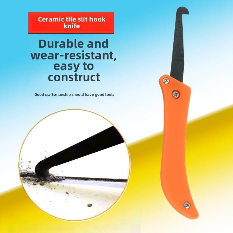 Professional Cleaning and Removal of Old Grout Hand Tools Tile Gap Repair Tool Hook Knife Tungsten Steel Joint Notcher Collator