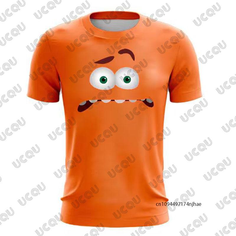 2026 Inside Out 2 Cartoon Cosplay 3D Print Children T-shirt Summer Short Sleeve Tees Boys Girls Clothes Casual Kids/Adult Tops