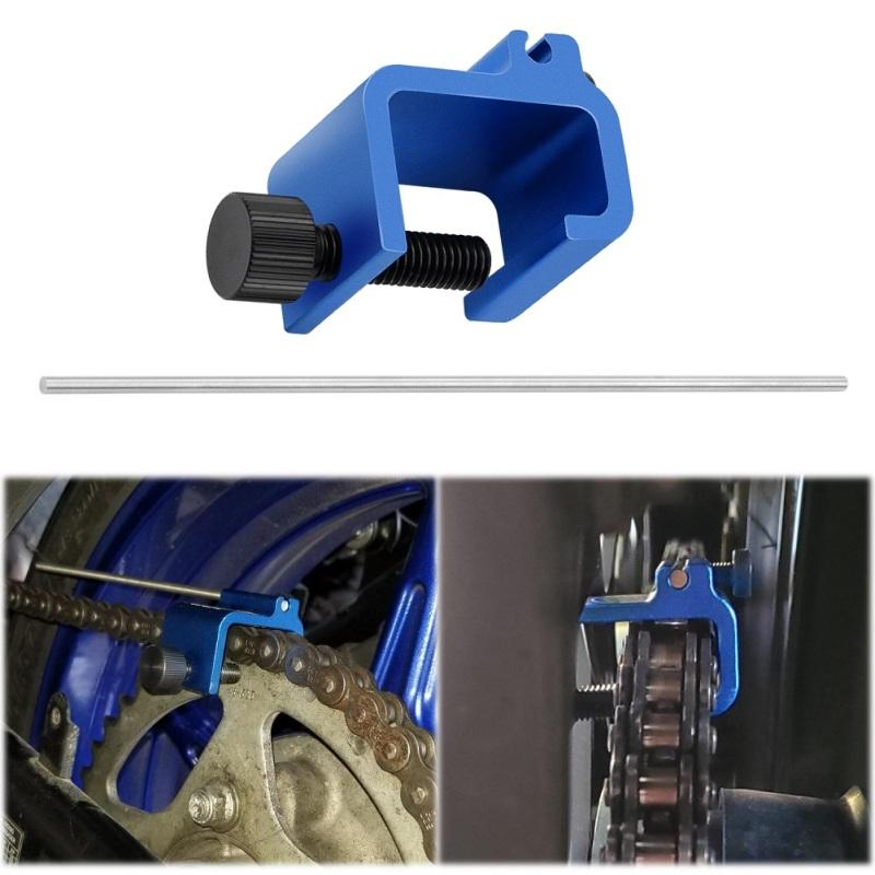 Kettenausrichtungswerkzeug kompatibel für Motorräder, ATVs 08-0048, schnelle und genaue Reparatur des Ausrichtungswerkzeugs
