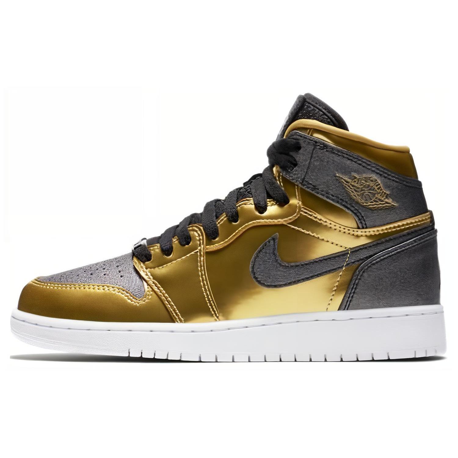 

Jordan 1 Retro BHM 2017 GS 909805-700 37.5