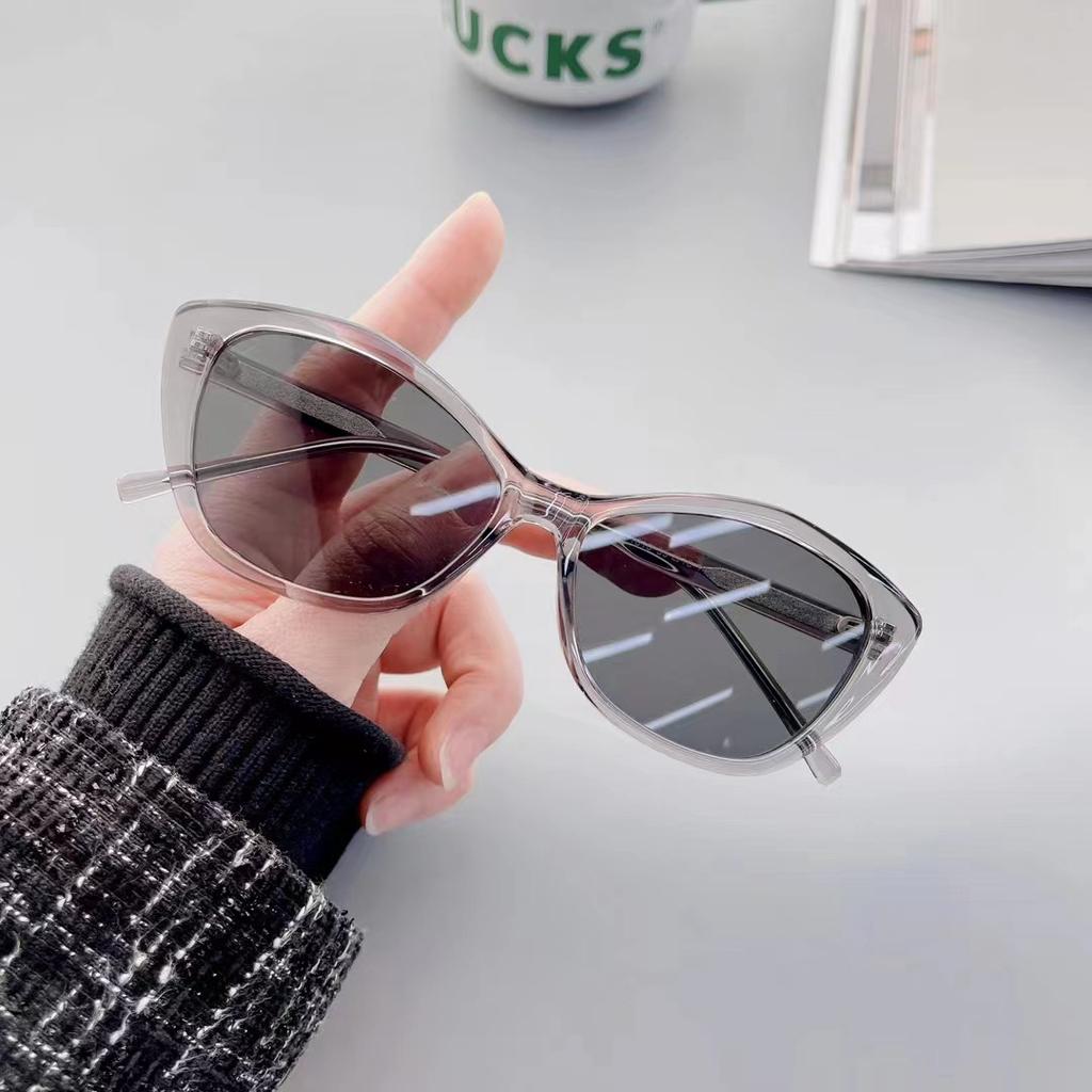Material Sunglasses Female Cat Eye Shape Uv400 Protection Men Sun Glasses Fashion Trendy Sun Glass For Man