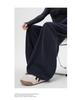 Plus Size High-Waist Casual Wide-Leg Pants for Women - Autumn/Winter Collection