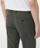 MUSINSA STANDARD Lightweight Tapered Hidden Banding Crop Slacks [Dusty Khaki]