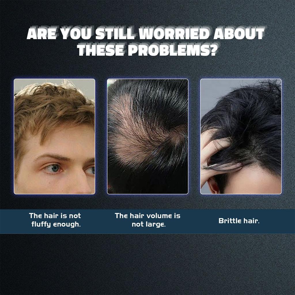 Men's Hair Serum Promotes Hair Growth And Strengthens Hair Serum Volumens Hair Volume And Nourishes The Scalp,60ML*3
