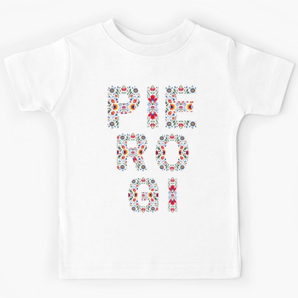 Polish Folk Art Pierogi Kids T-Shirt 110