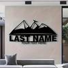 Custom Metal Sign Personalized Name Wall Art Outdoor Gift
