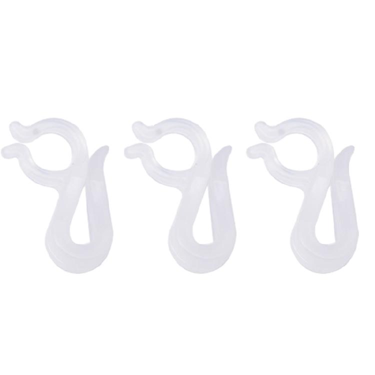 Decoration Hooks For Indoor Outdoor Use Plastic S Hooks Easy To Installation For Holiday Party Wedding Decoration