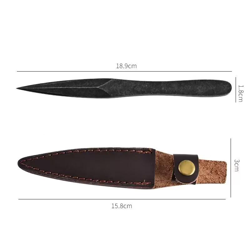 Hochwertiges Handgefertigtes Teemesser Teekegel Stahl Teenadel Schwarzteekuchen Pu'Er Teegeschirr Zubehör