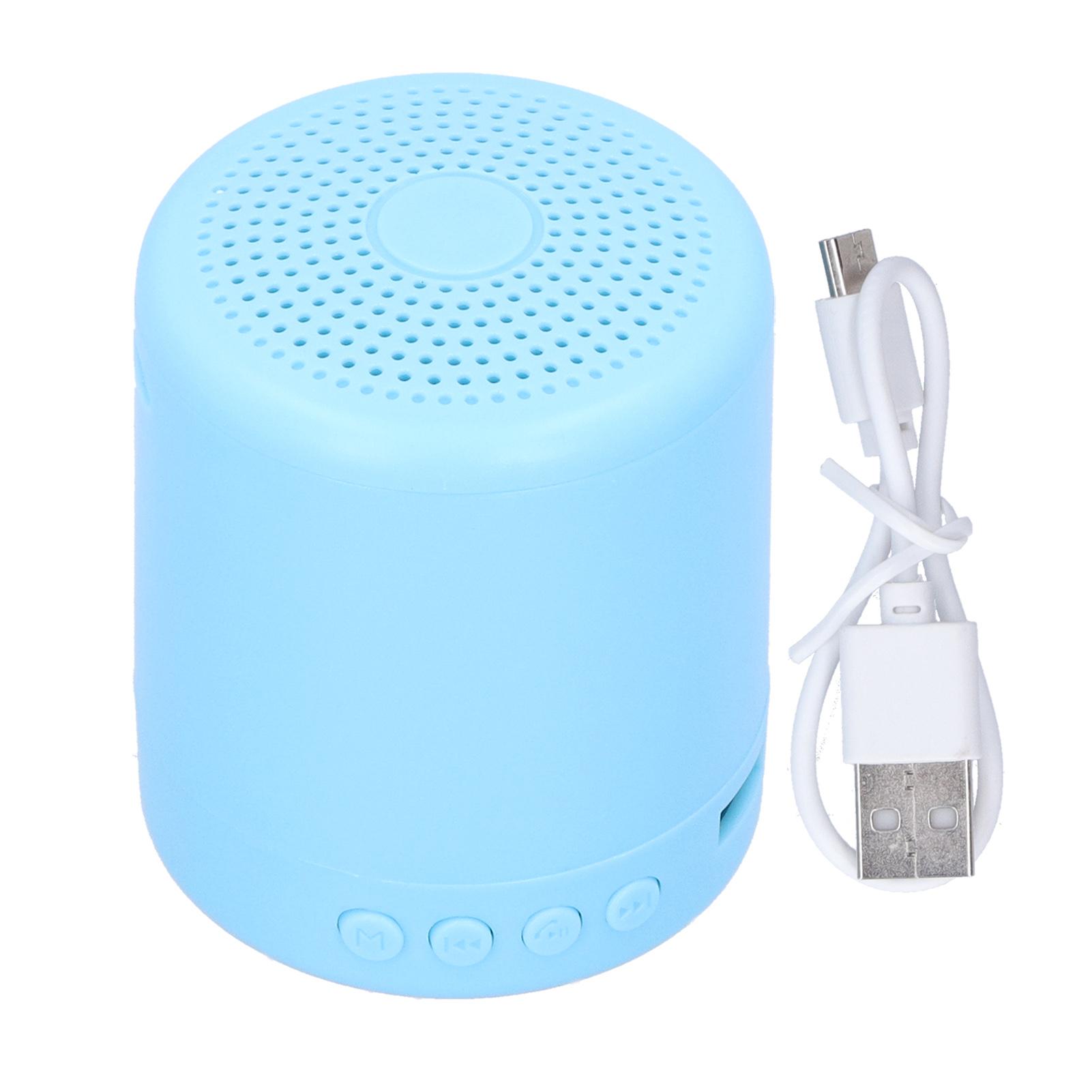 

Беспроводной Bluetooth-динамик, портативный мини-динамик Hi-Fi, USB-карта памяти, FM-синий синий