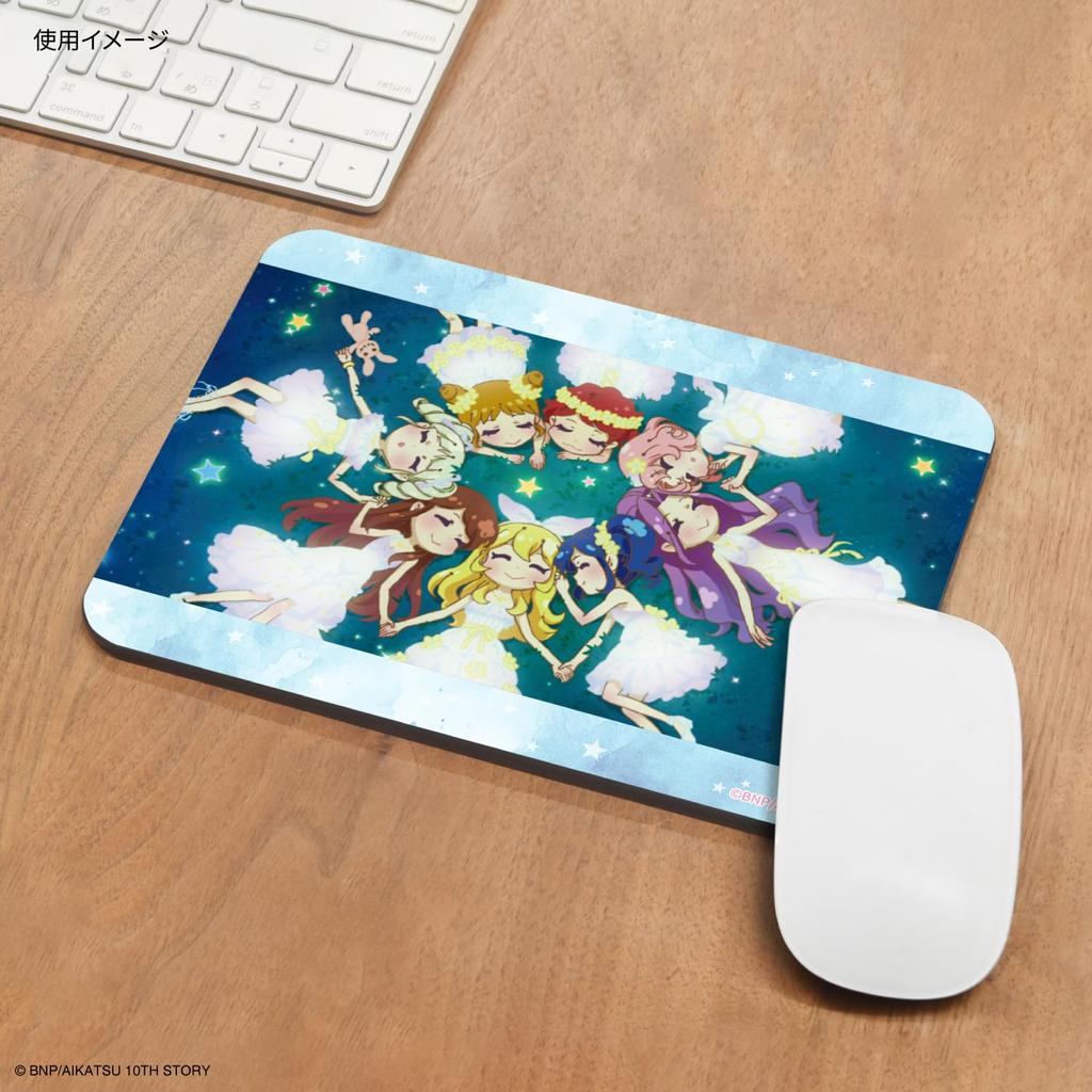 Gourmandise Collectible Mouse Pad Mouse Pad B Aikatsu! Hilarious/Hitori/Kirari BAK-04F