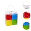 4 Stück weiche Spielwürfel DIY Lernspielzeug für frühes Spielen Klassenzimmerbildung Tasche