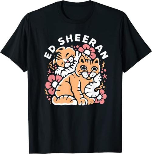 Футболка Ed Sheeran Cats Унисекс Футболка L