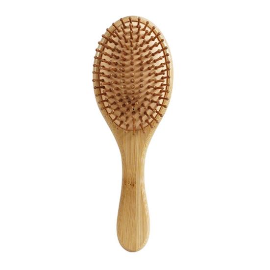 Bamboo Air Cushion Brush Men Women Scalp Massage Hair Comb Anti-static Portable Fluffy Hair Styling Detangling Paddle