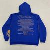 Y2K Autumn and Winter Fashionable and Cool Personalized Printed Hooded Sweatshirt