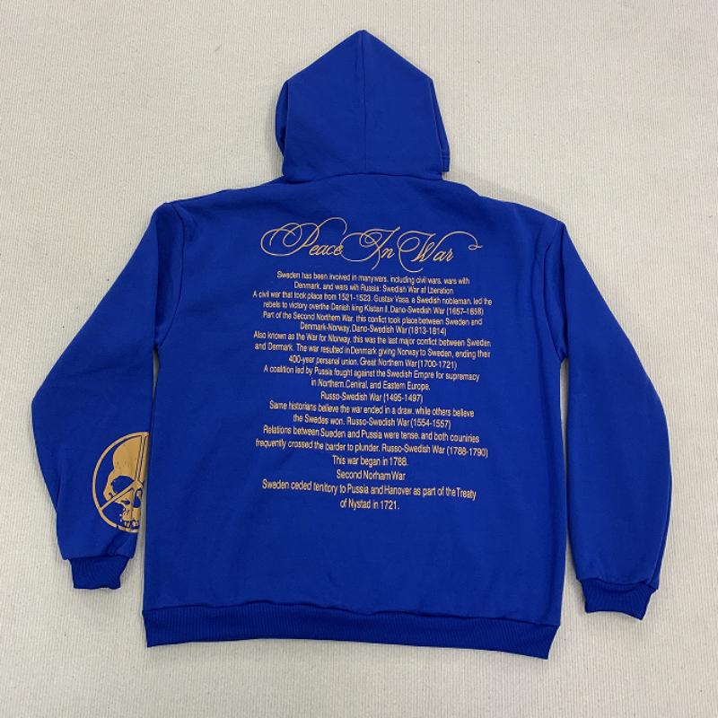 Y2K Autumn and Winter Fashionable and Cool Personalized Printed Hooded Sweatshirt