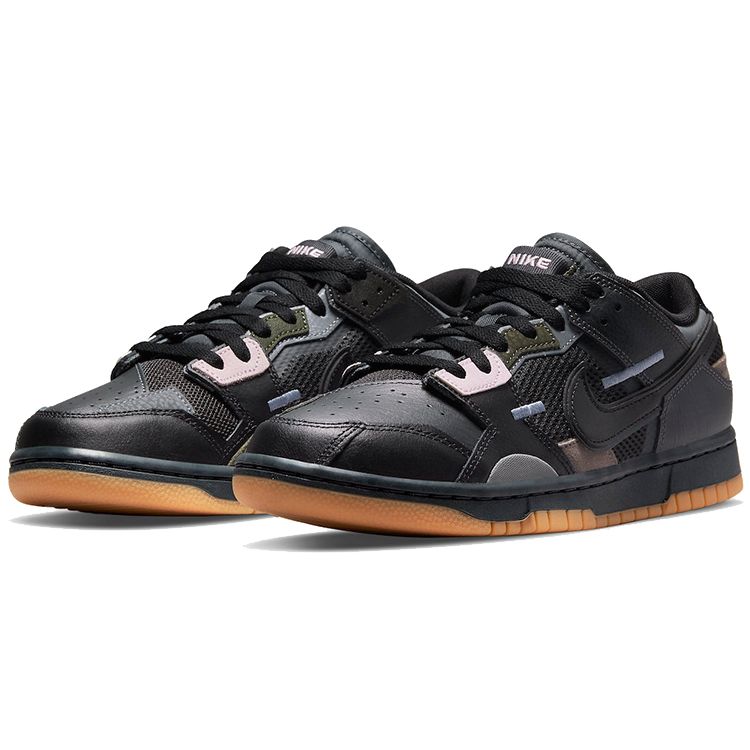 Nike Dunk Low Scrap Black Men Sneakers Cool-Grey Anthracite DB0500-001