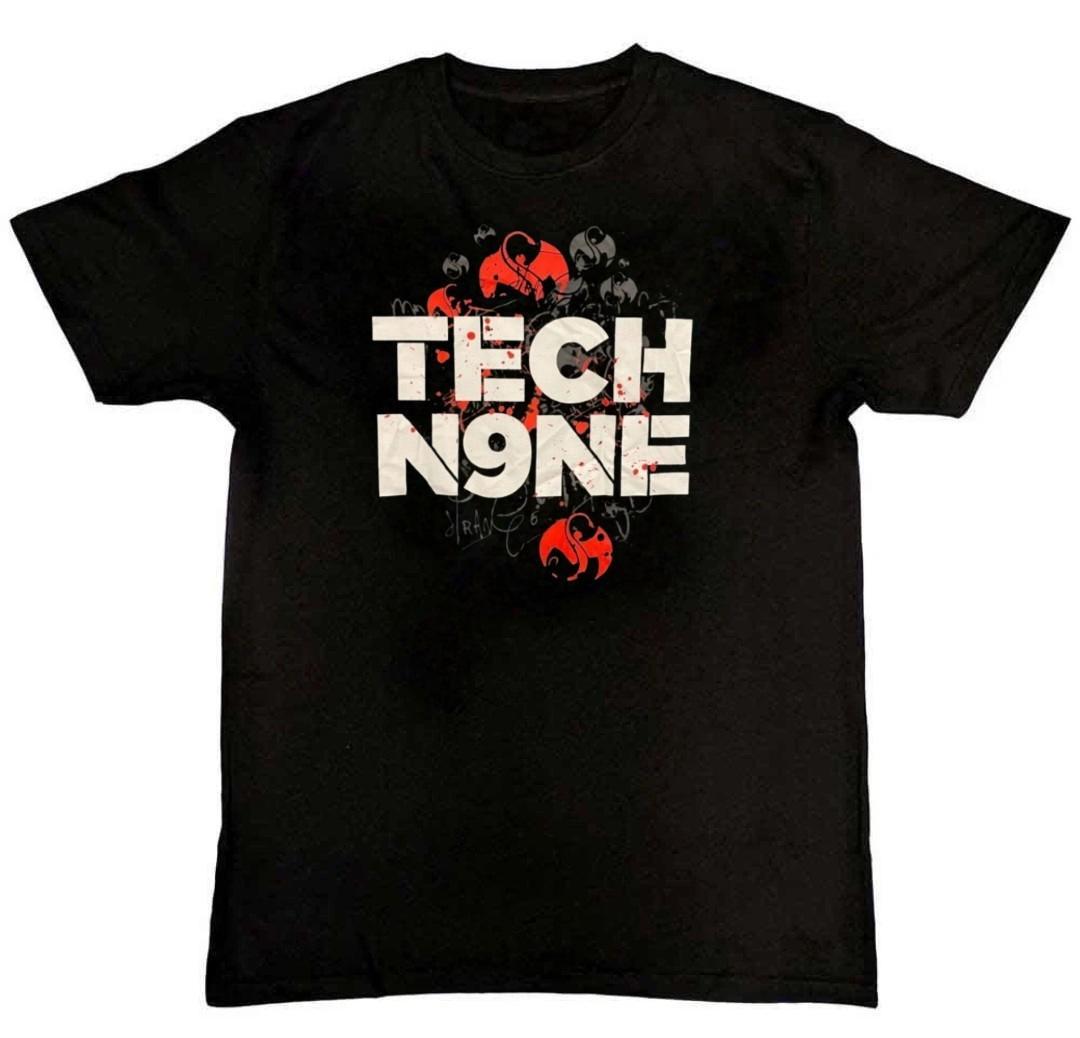 TECH N9NE STRANGE MUSIC Graphic Print Mens T-Shirt S