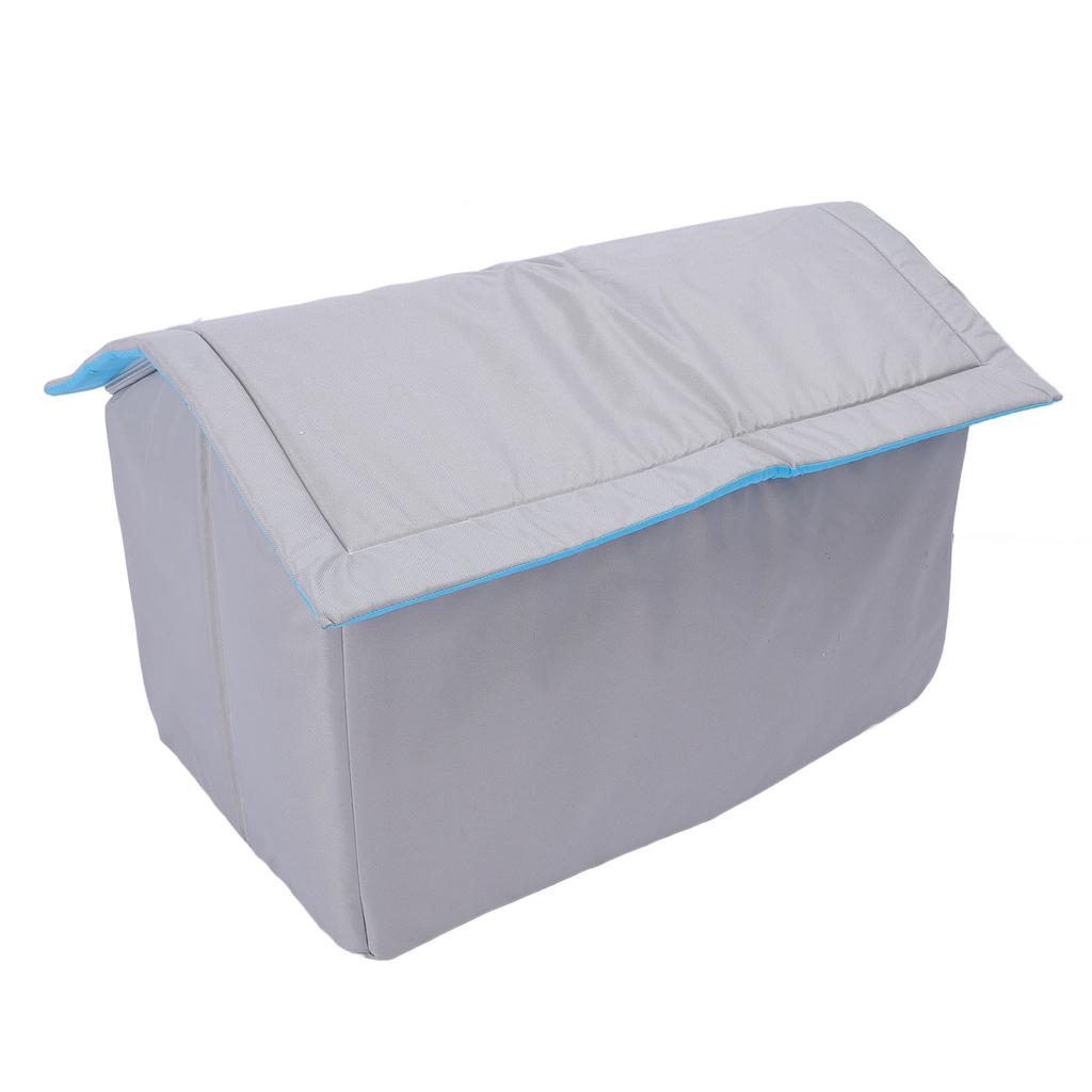 Cat Cooling House with 9Pcs Ice Pack Oxford Cloth Spacious Anti Slip Bottom Summer Pet Cat Dog Cooli