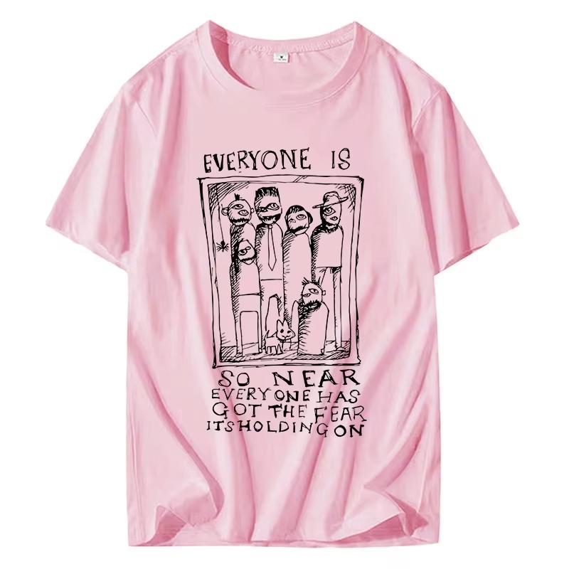 The Latest Men's Pure Cotton T-shirt of 2025 Is Comfortable, Breathable and Of High Quality. It's A Must-have for Festivals