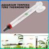 Aquarium Thermometer Submersible Glass Fish Glass Super-strong Sucker Clearer Observation Tank Waterproof Measure Accessories