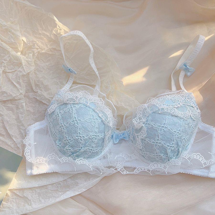 Girls Simple Bras Design Backless Women Push Up Bras Lace Lingerie For Lady