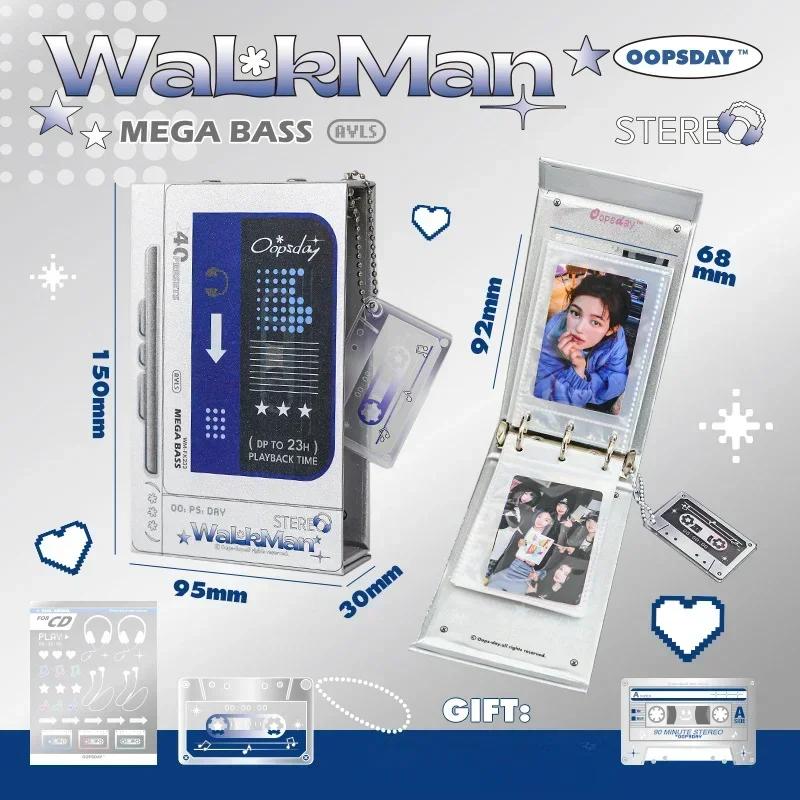 Retro Shape Card Photo Album for 3 Inch Kpop Star Small Photo Card Collection Book Creative Design Card Binder Chasing Gifts