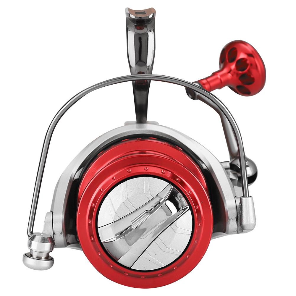 Large Metal Light Line Cup Sea Pole Spinning Reel Wheel with 18 Shaft Folded HandleTS8000