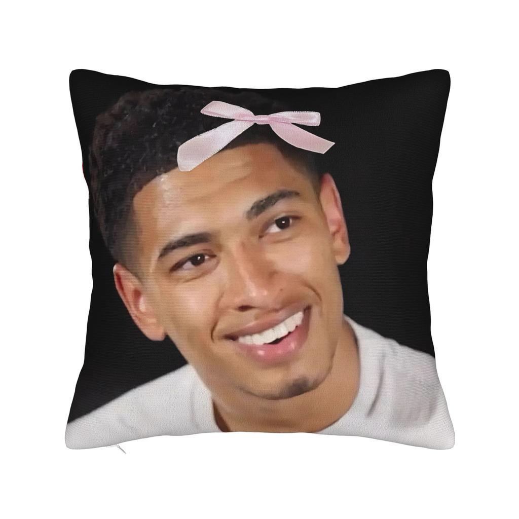 J-Jude B-Bellinghams Pillow Covers Merch Printed Cushion Cover Decorations Football Pillow Case Cover Home Multi-Size