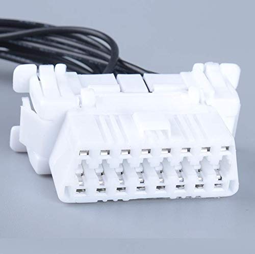 OBD2 OBDII J1962 Y Cable Connector 16 Pin Splitter Extension