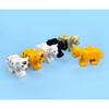 MOC Zoo Farm Animal Building Blocks Owl Lizard Octopus Squirrel Pig Dog Chicken Cat Pigeon Mouse Wolf Rabbit Mini DIY Brick K060