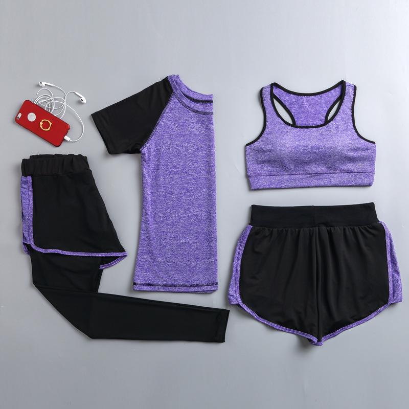 

Женский весенне-летний комплект для йоги и спорта: Одежда для уличных тренировок и фитнеса в зале S