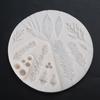 Silicone Mould Pine Branch Pinecones Fondant Molds For Cake Decorating Cupcake